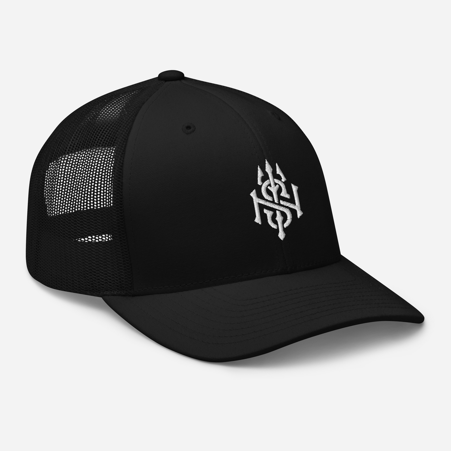 Casquette Trucker brodée 3D GENESIS Sel Noir Project