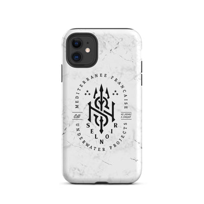 Coque d'iPhone® rigide SEL NOIR Sel Noir Project