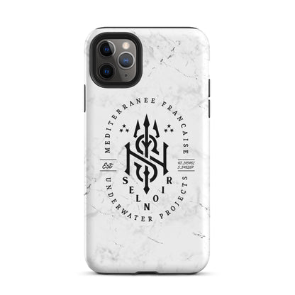 Coque d'iPhone® rigide SEL NOIR Sel Noir Project