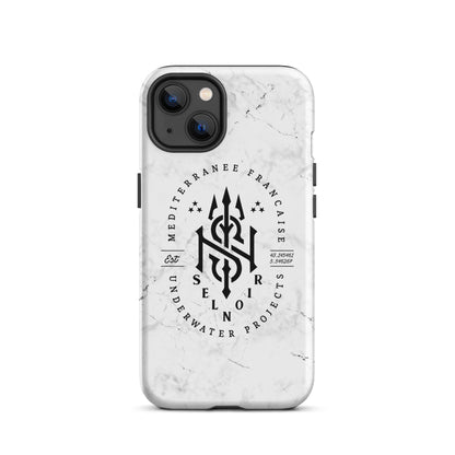 Coque d'iPhone® rigide SEL NOIR Sel Noir Project