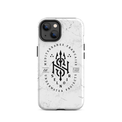 Coque d'iPhone® rigide SEL NOIR Sel Noir Project