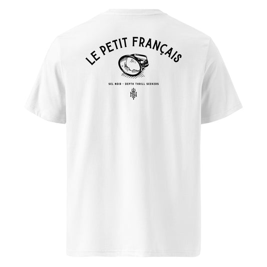 PETIT FRANÇAIS T-shirt unisexe en coton biologique Sel Noir Project